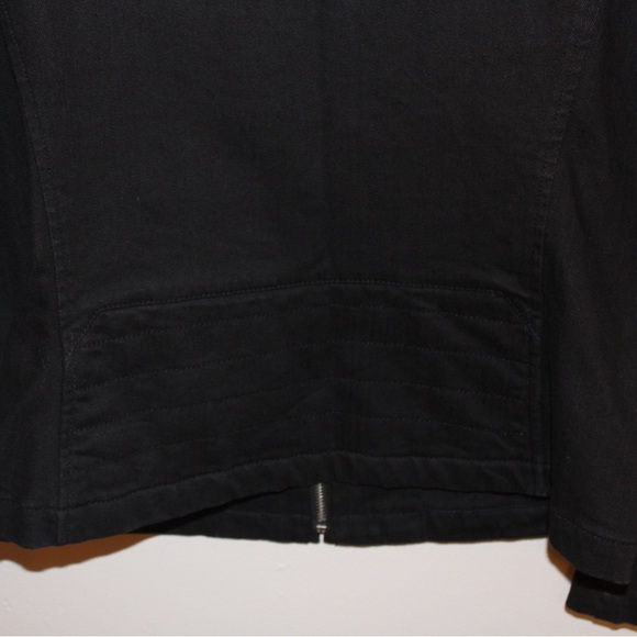 Ralph Lauren Black Utility Jacket with Streamlined Silhouette - Picture 7 of 9